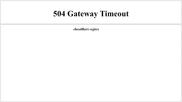 Tìm hiểu 504 gateway time out là lỗi gì?